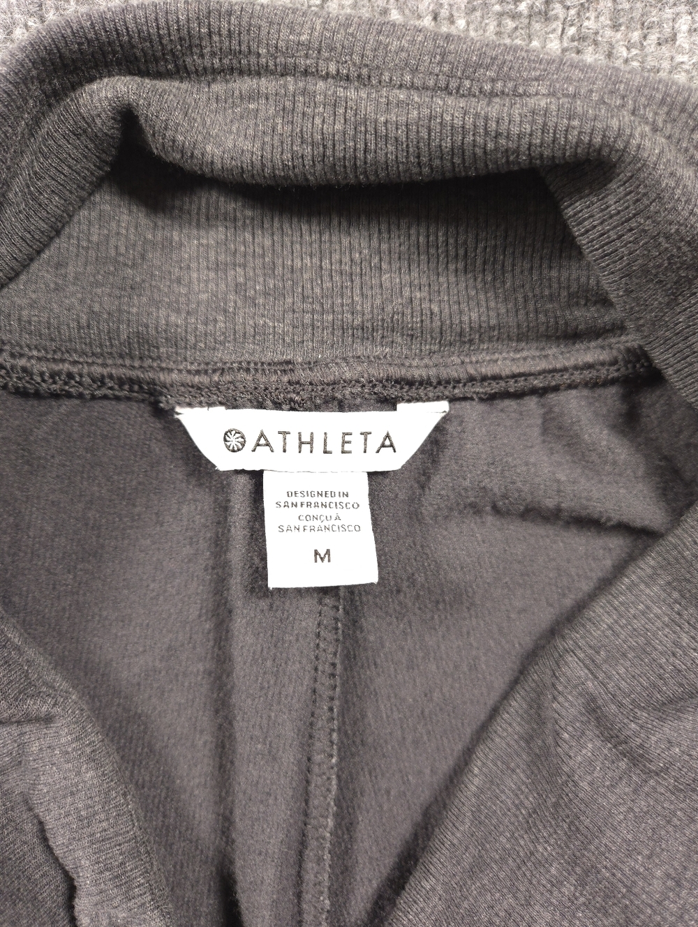 Athleta Coaster Luxe High Rise Jogger Heathered Charcoal Gray Medium - Picture 6 of 8
